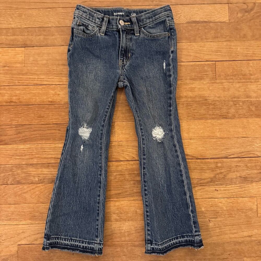 Old Navy Girl's Flare High-Rise Jeans Size 7
b74